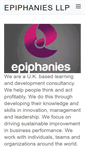 Mobile Screenshot of epiphaniesllp.com